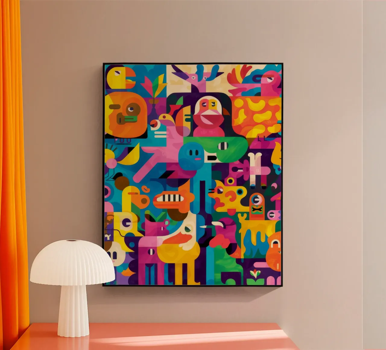 Playful Patterns Acryl-Glas von Monarco Virtuoso