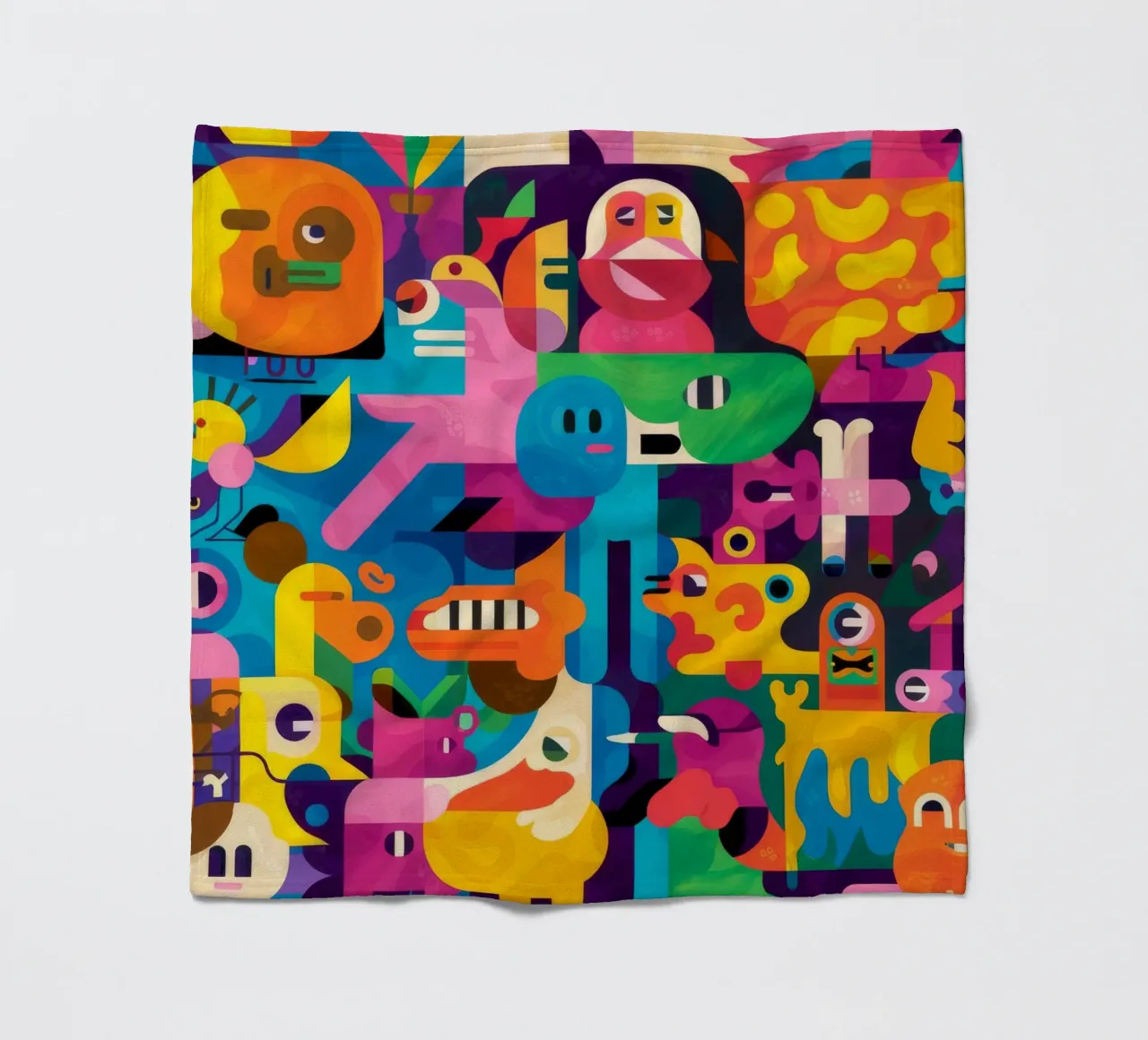 Verspielte Patterns Fleecedecke von Monarco Virtuoso