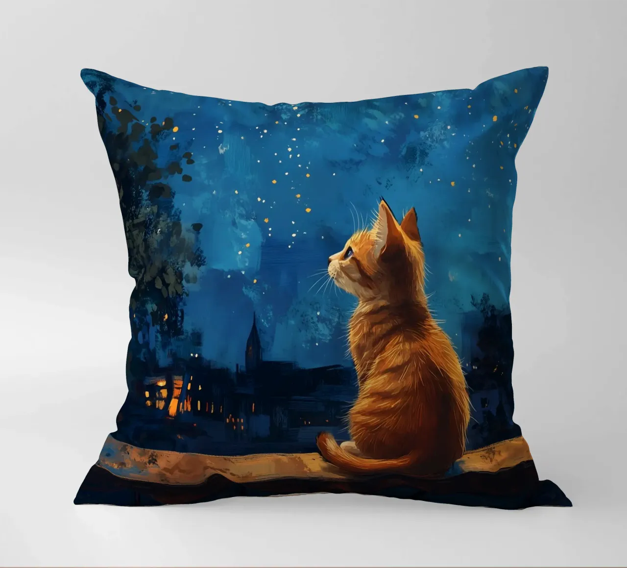 Evening mood decorative cushion by Schön