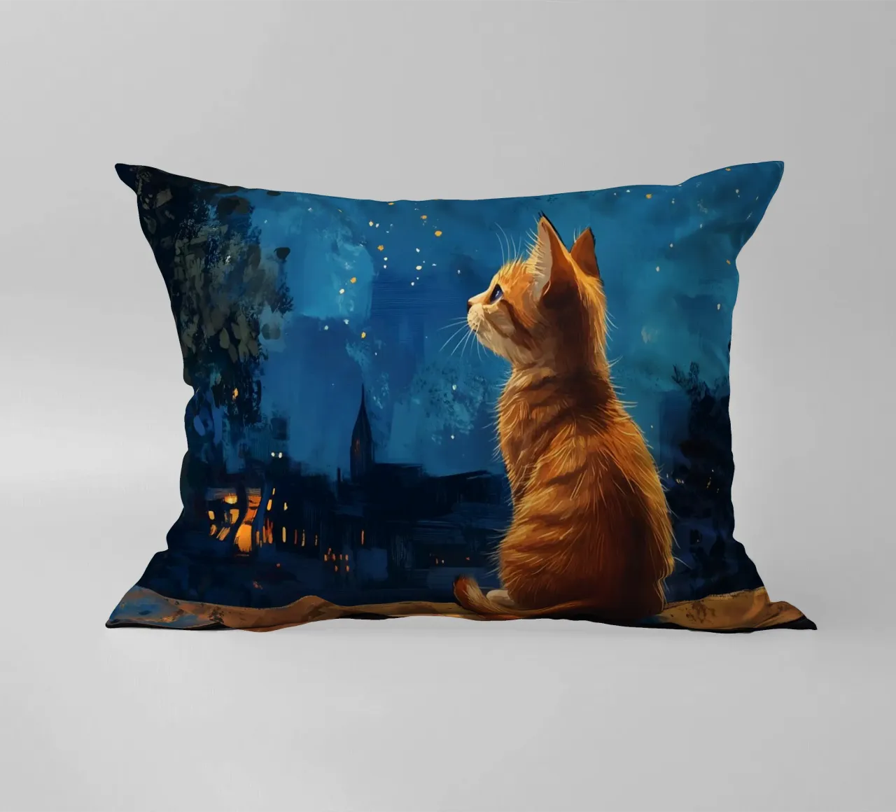 Evening mood decorative cushion by Schön
