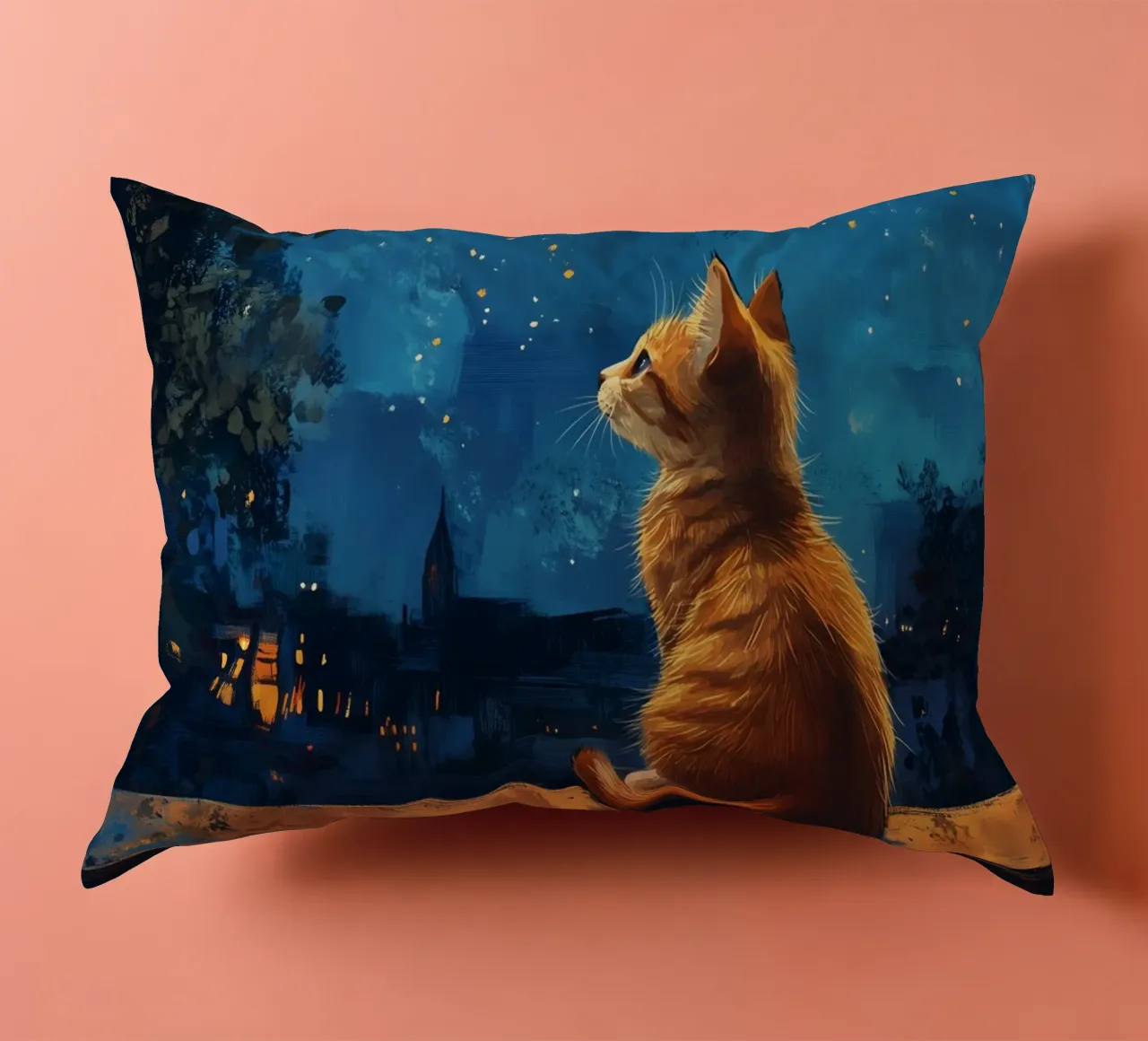 Evening mood decorative cushion by Schön