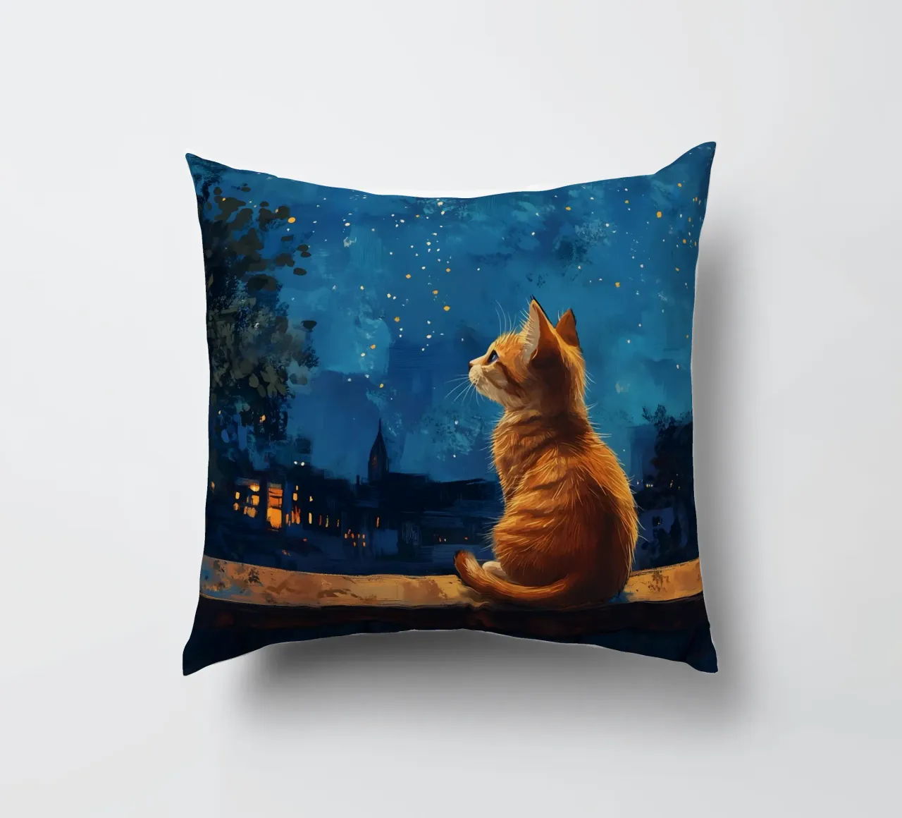 Evening mood decorative cushion by Schön