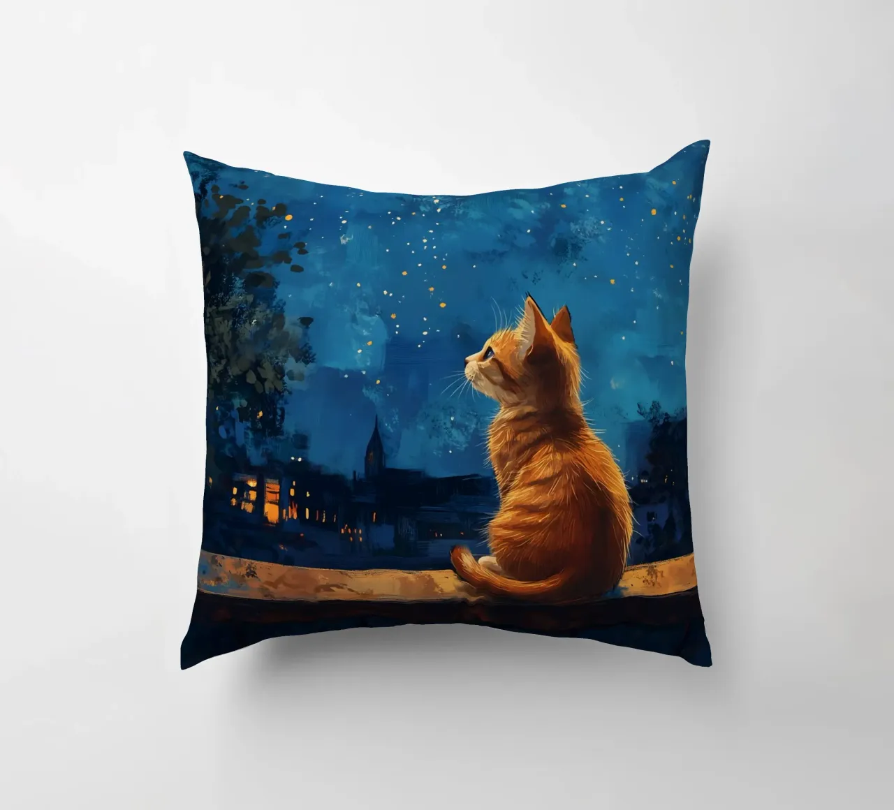 Evening mood decorative cushion by Schön