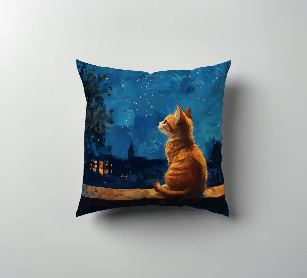 Evening mood decorative cushion by Schön