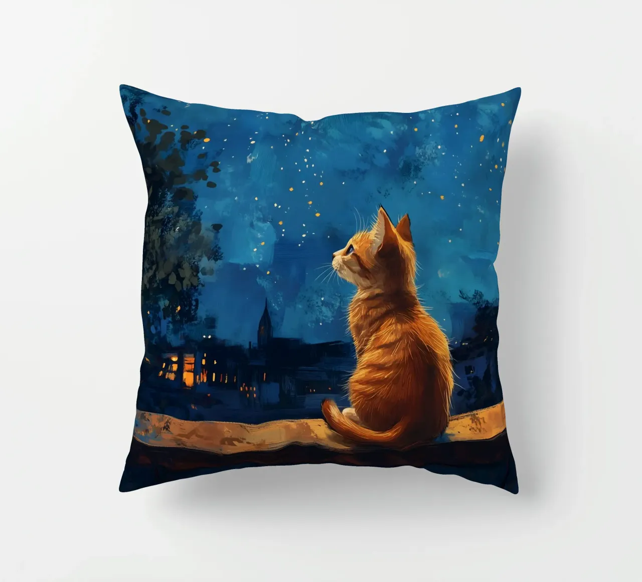 Evening mood decorative cushion by Schön