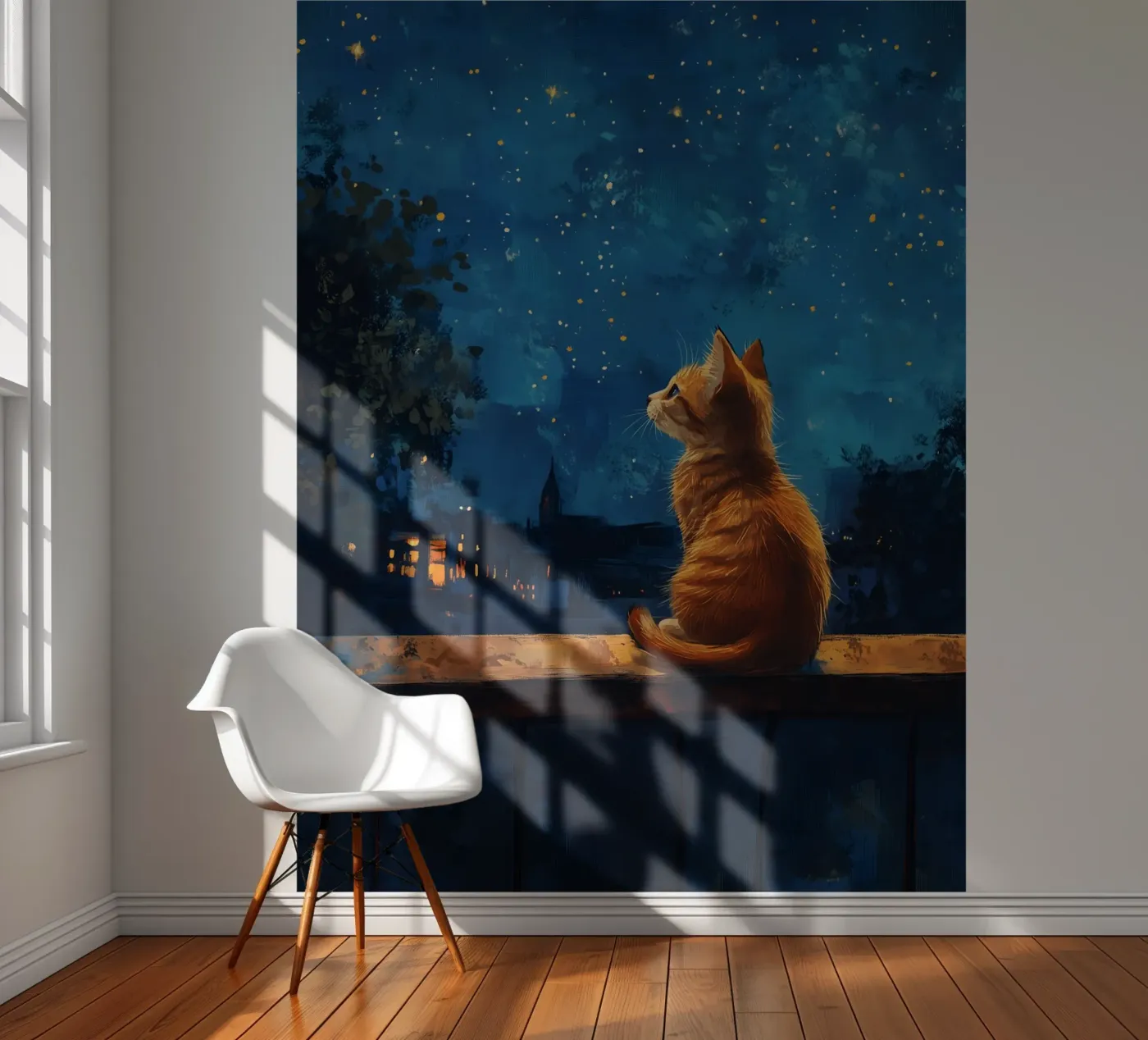 Avondstemming fotobehang van Schön
