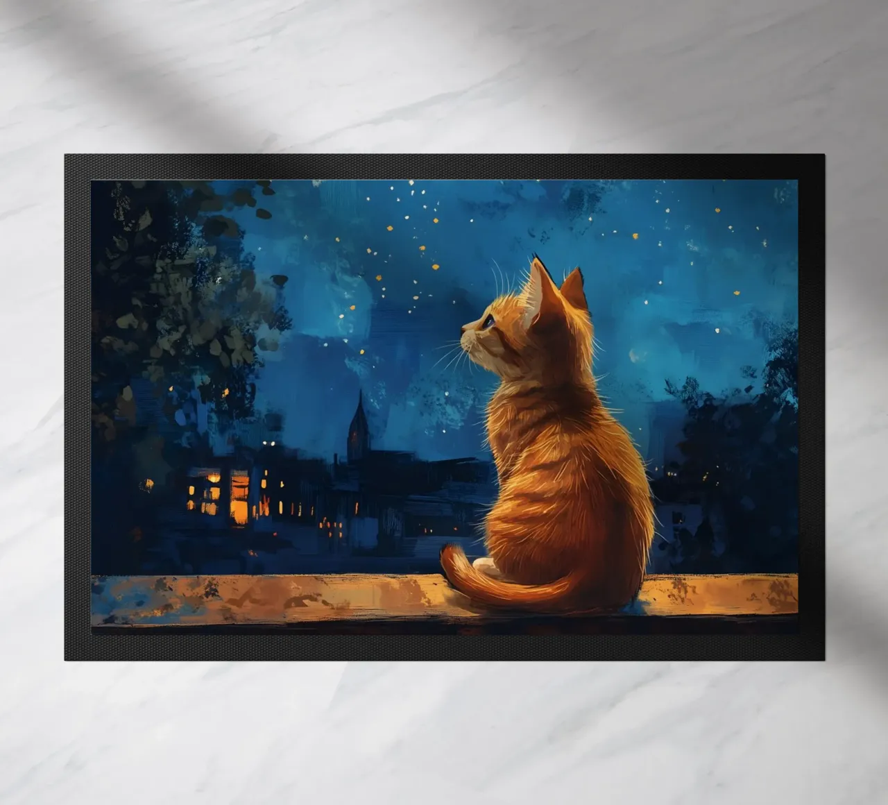 Avondstemming deurmat van Schön