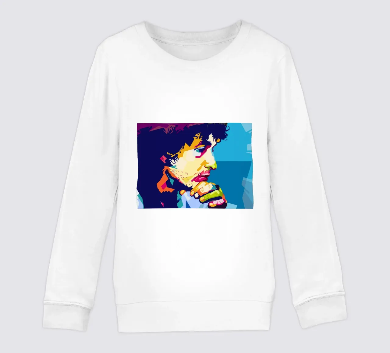 Stile Bob Dylan WPAP felpa bambino da SW Artwork
