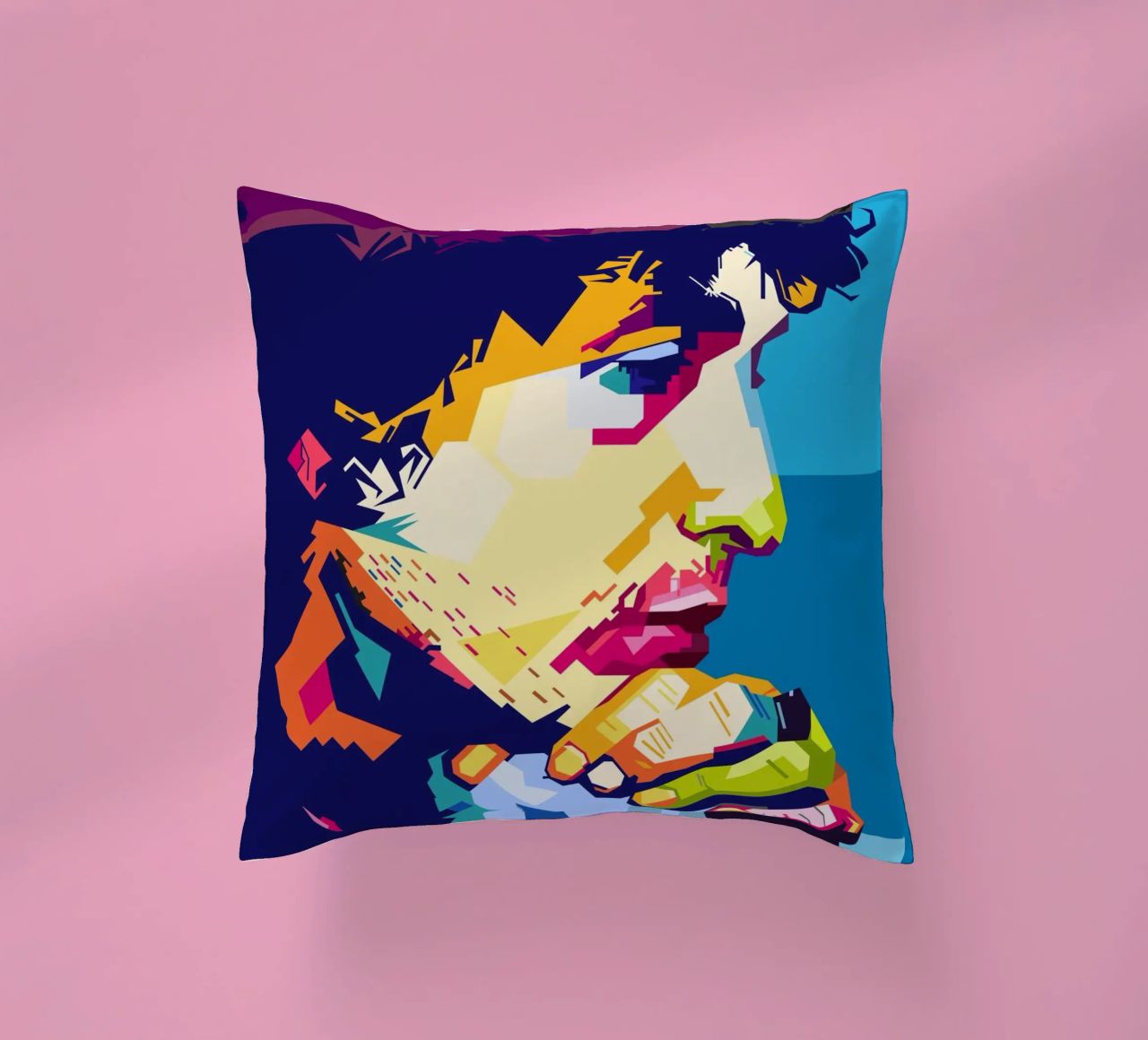 Stile Bob Dylan WPAP cuscino da SW Artwork