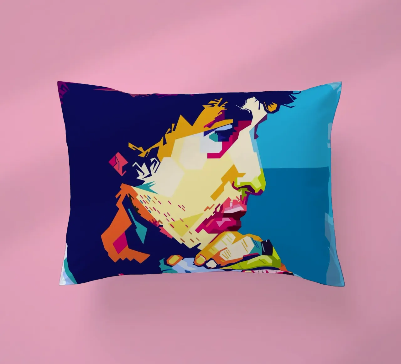 Bob Dylan Style WPAP cojín de SW Artwork