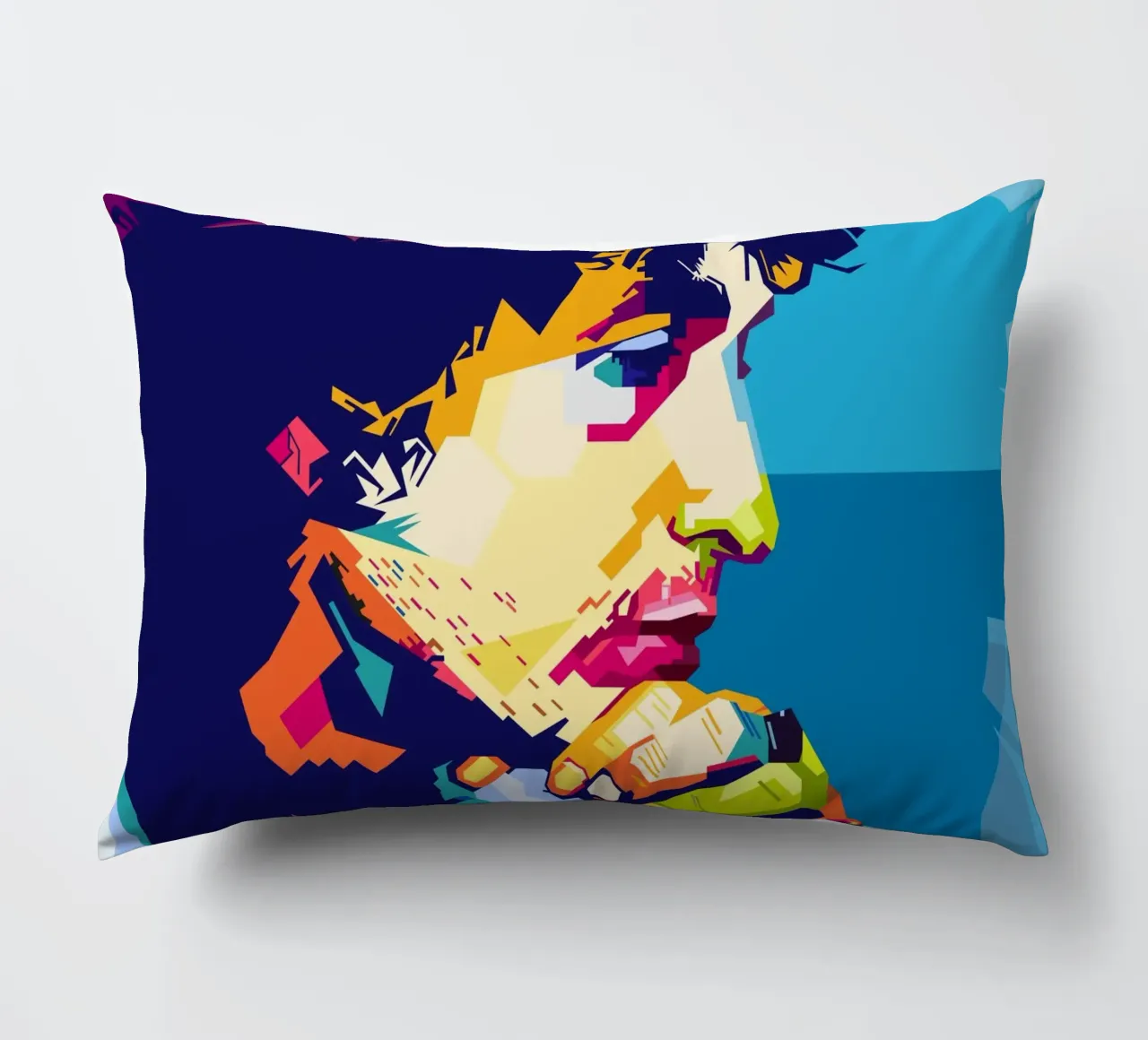 Bob Dylan Style WPAP cojín de SW Artwork