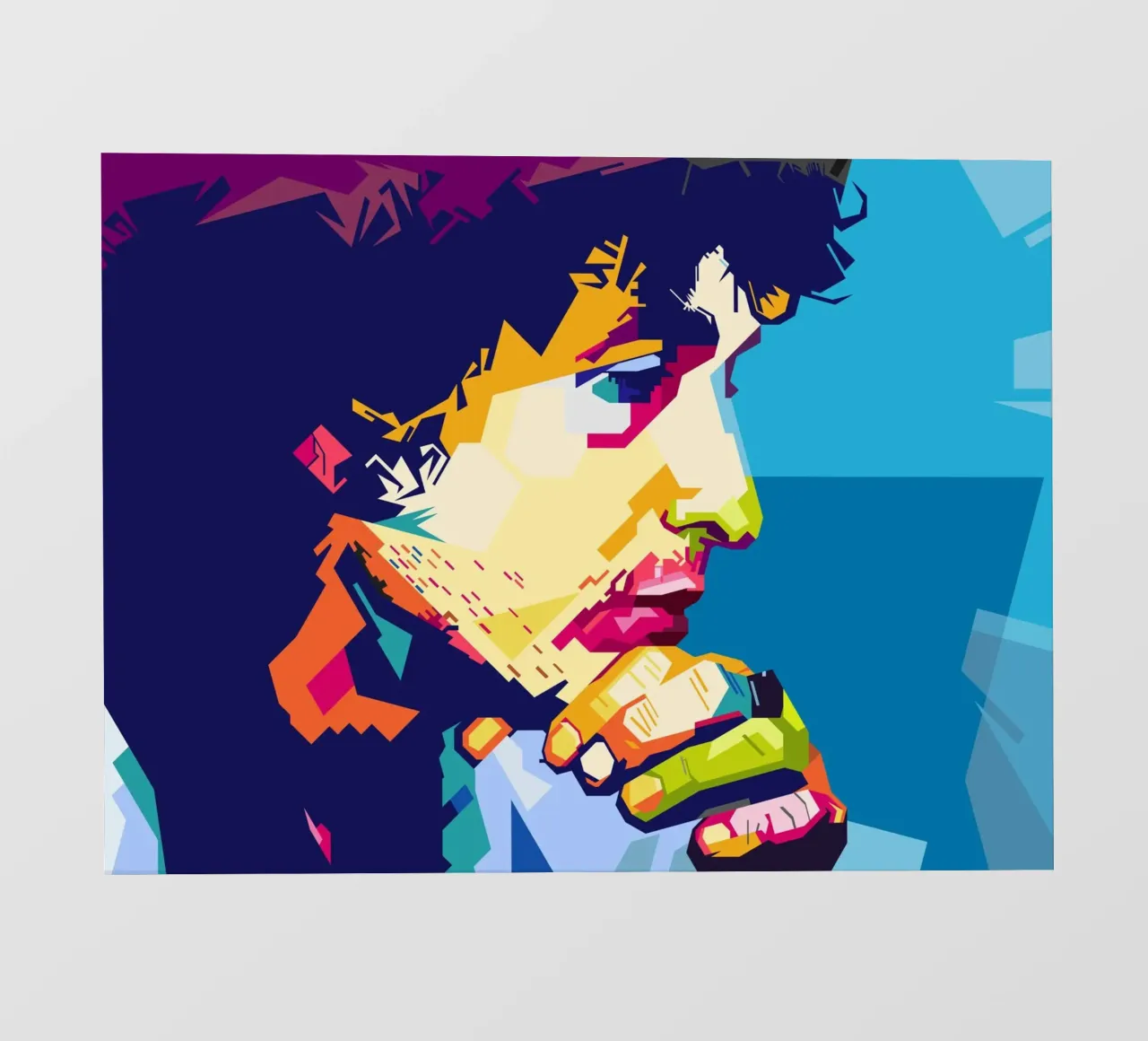 WPAP im Bob-Dylan-Stil PVC Plane von SW Artwork