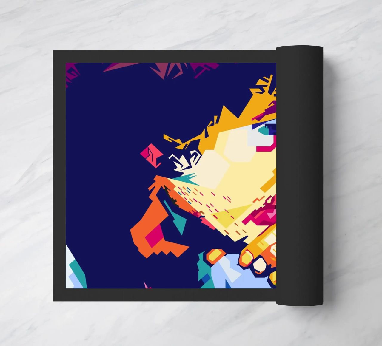 Bob Dylan-stijl WPAP deurmat van SW Artwork