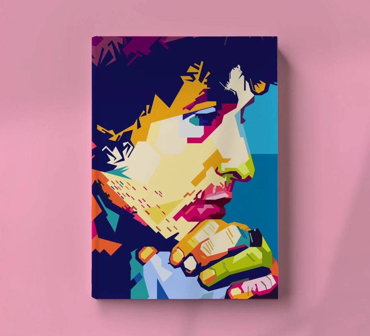 Bob Dylan Style WPAP notebook by SW Artwork