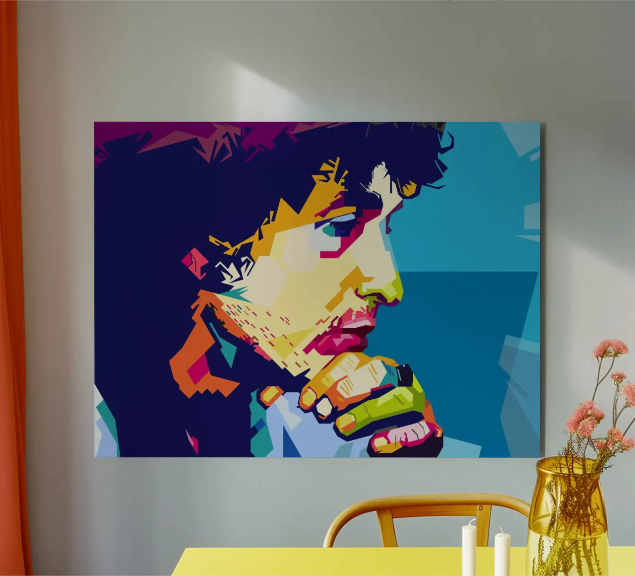 Stile Bob Dylan WPAP pannello forex da SW Artwork