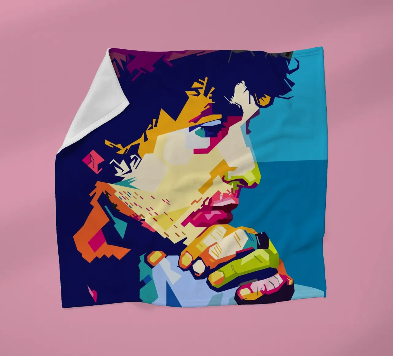 Stile Bob Dylan WPAP coperta in pile da SW Artwork