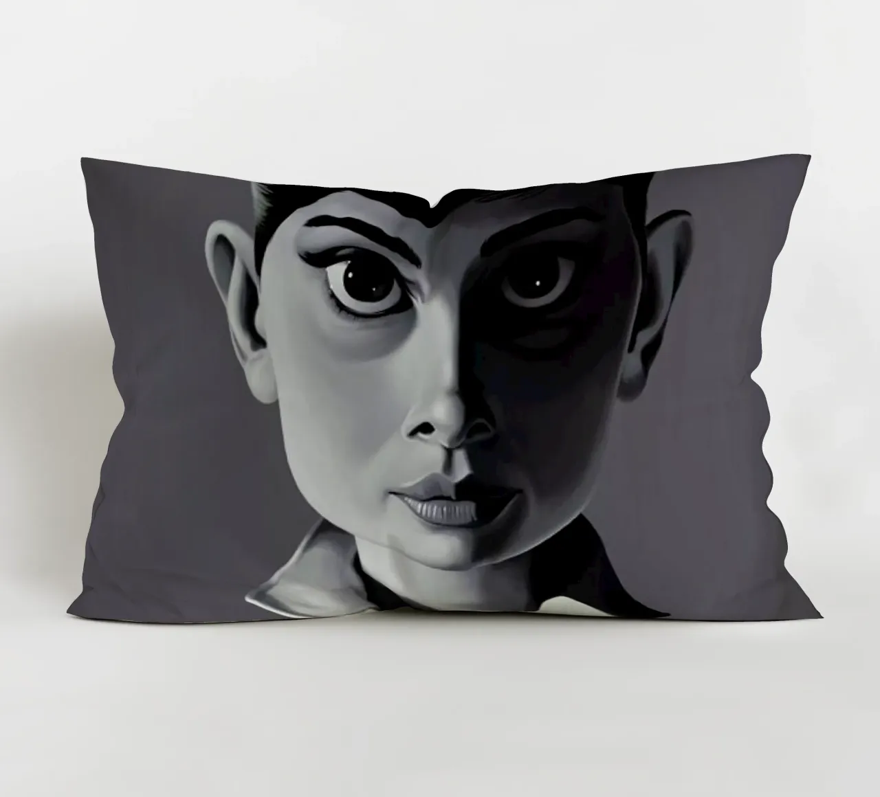 Audrey Hepburn cuscino da Rob Art | Illustration