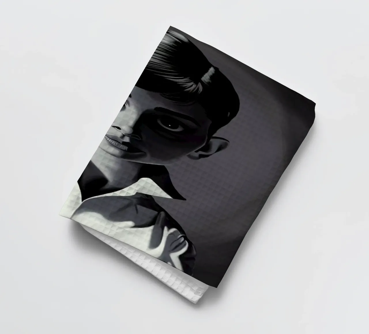 Audrey Hepburn canovaccio da cucina da Rob Art | Illustration