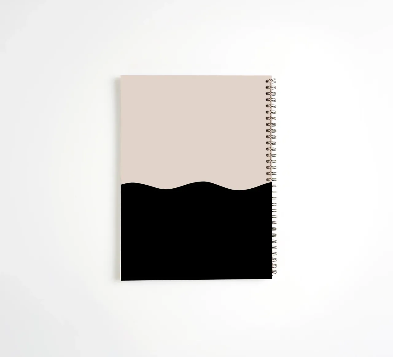 Mood wave spiral notebook by BAINAI