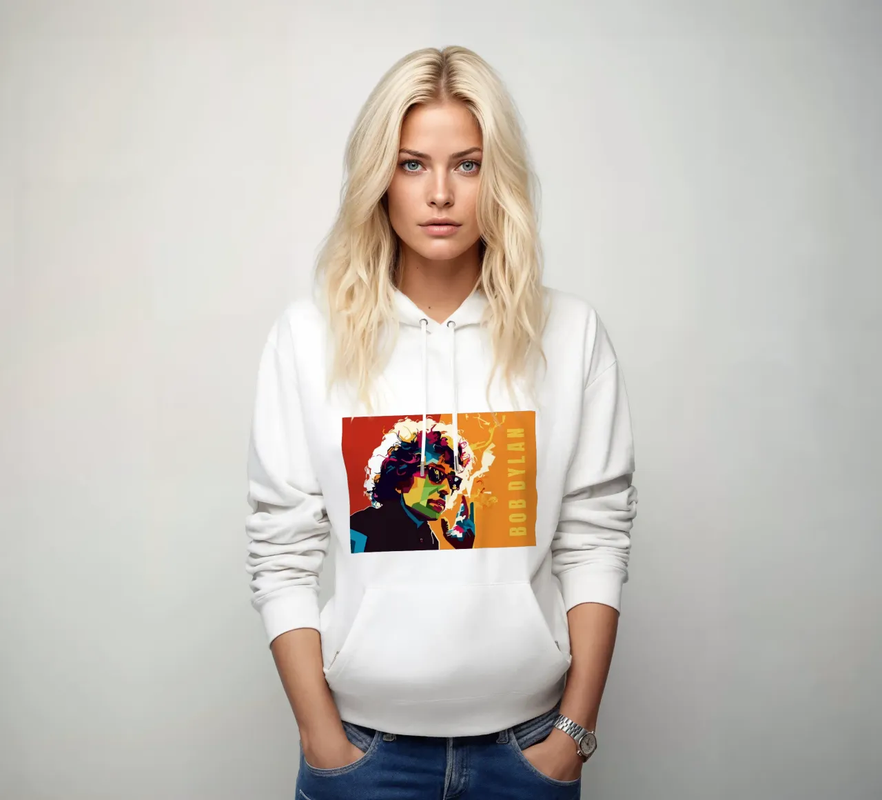 Stile musicista di ballate WPAP felpa con cappuccio da SW Artwork