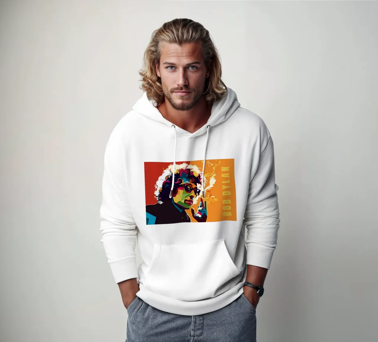 Stile musicista di ballate WPAP felpa con cappuccio da SW Artwork