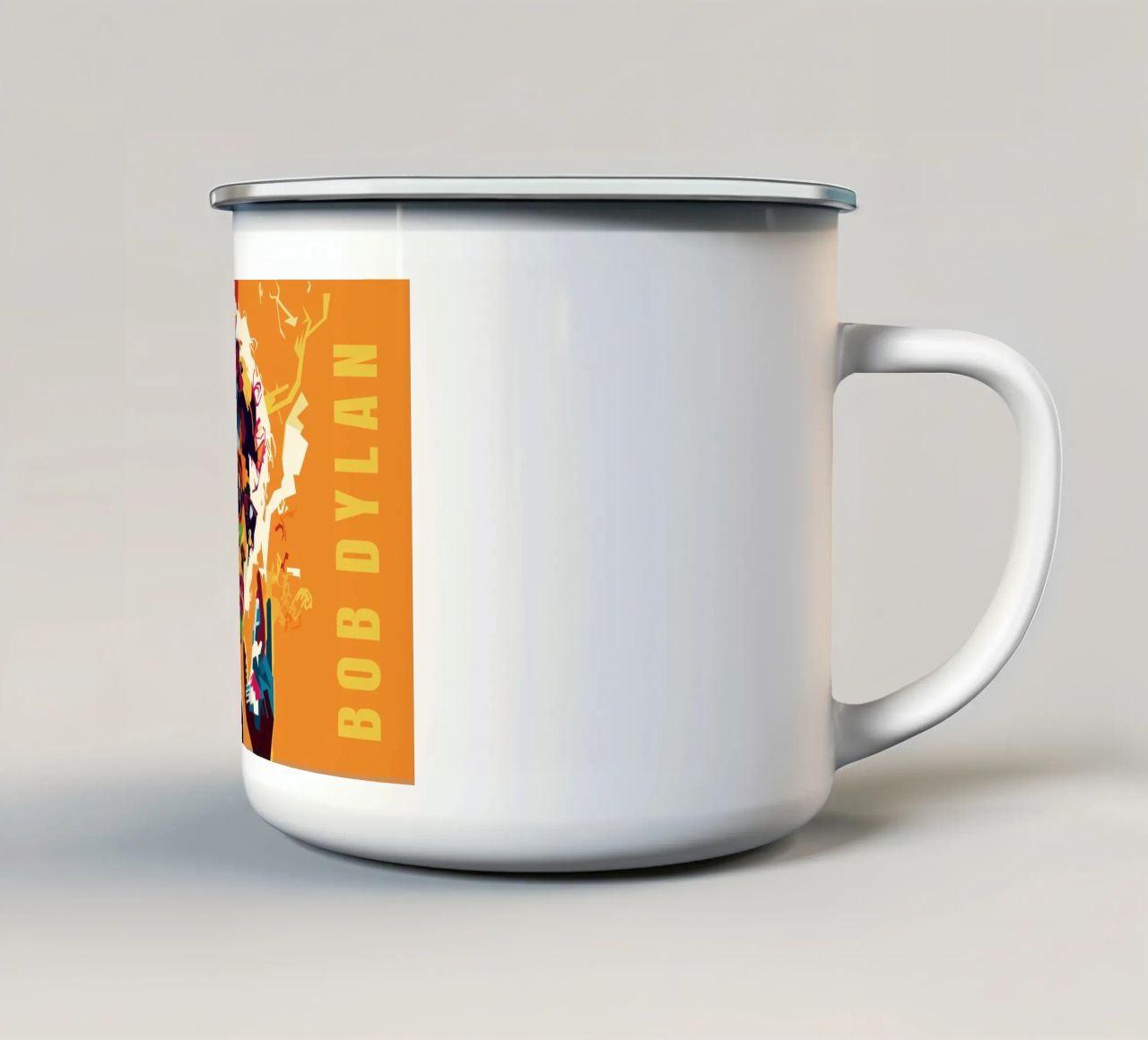 Stile musicista di ballate WPAP tazza in smalto da SW Artwork