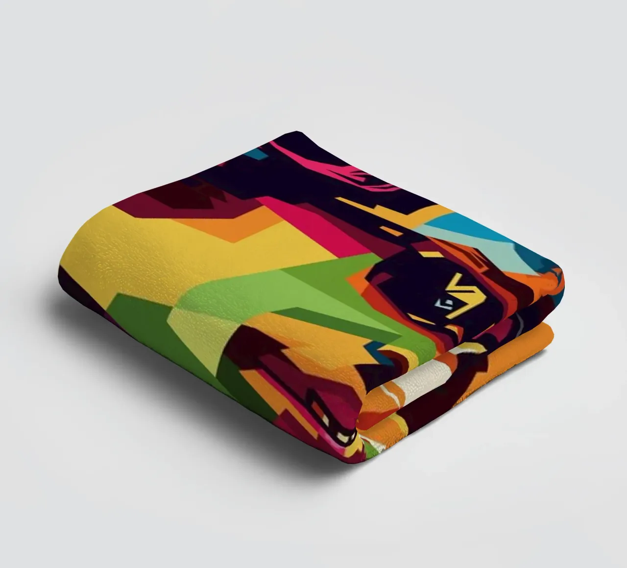 Stile musicista di ballate WPAP asciugamano da bagno da SW Artwork