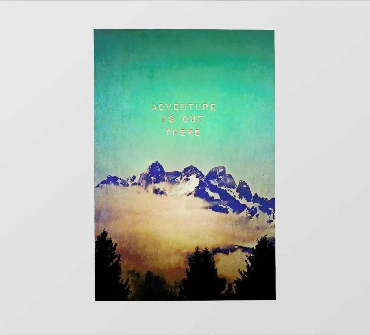 Adventure Is Out There telo in pvc da Monika Strigel