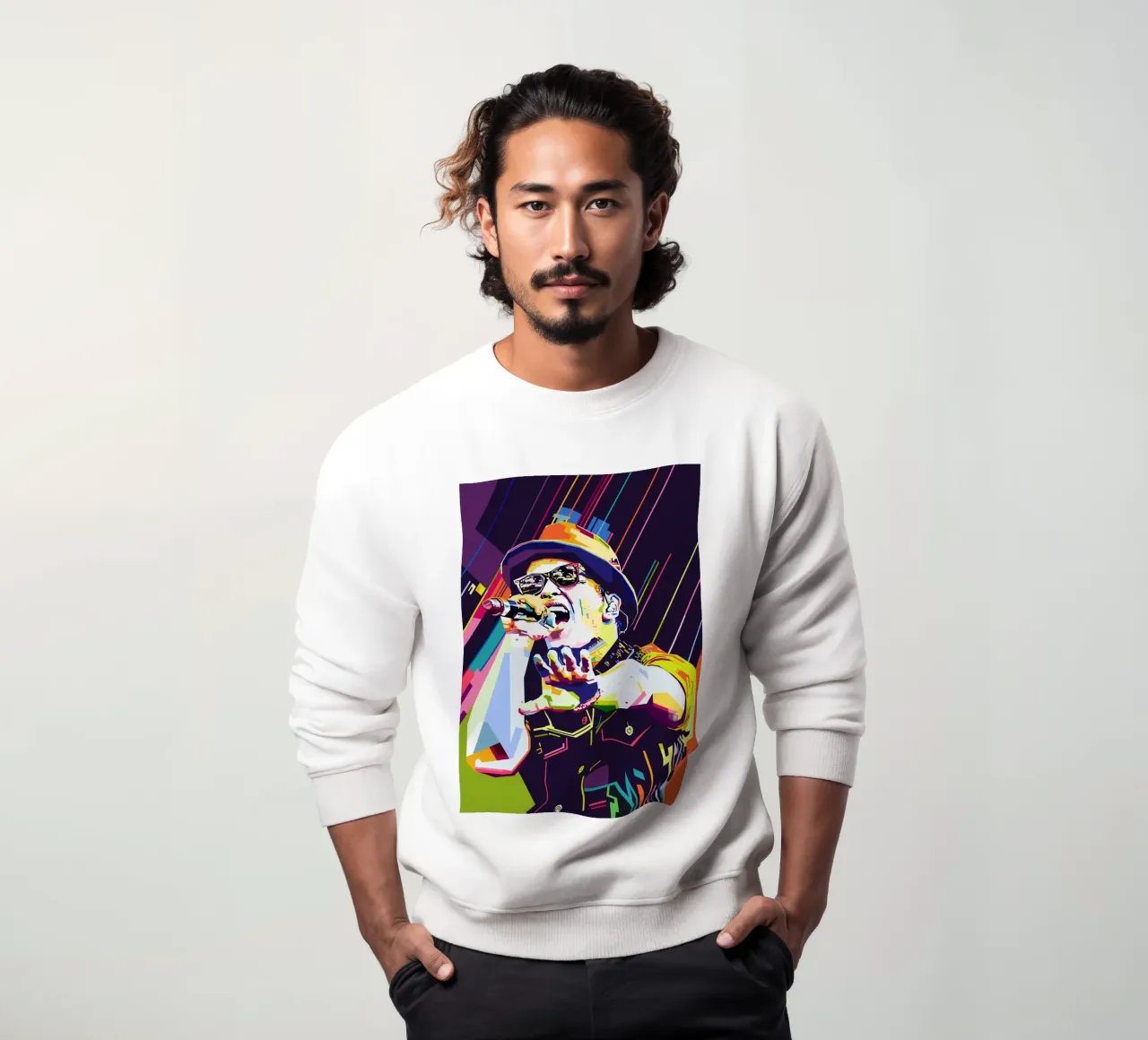 Bruno Mars Style WPAP sweatshirt van SW Artwork