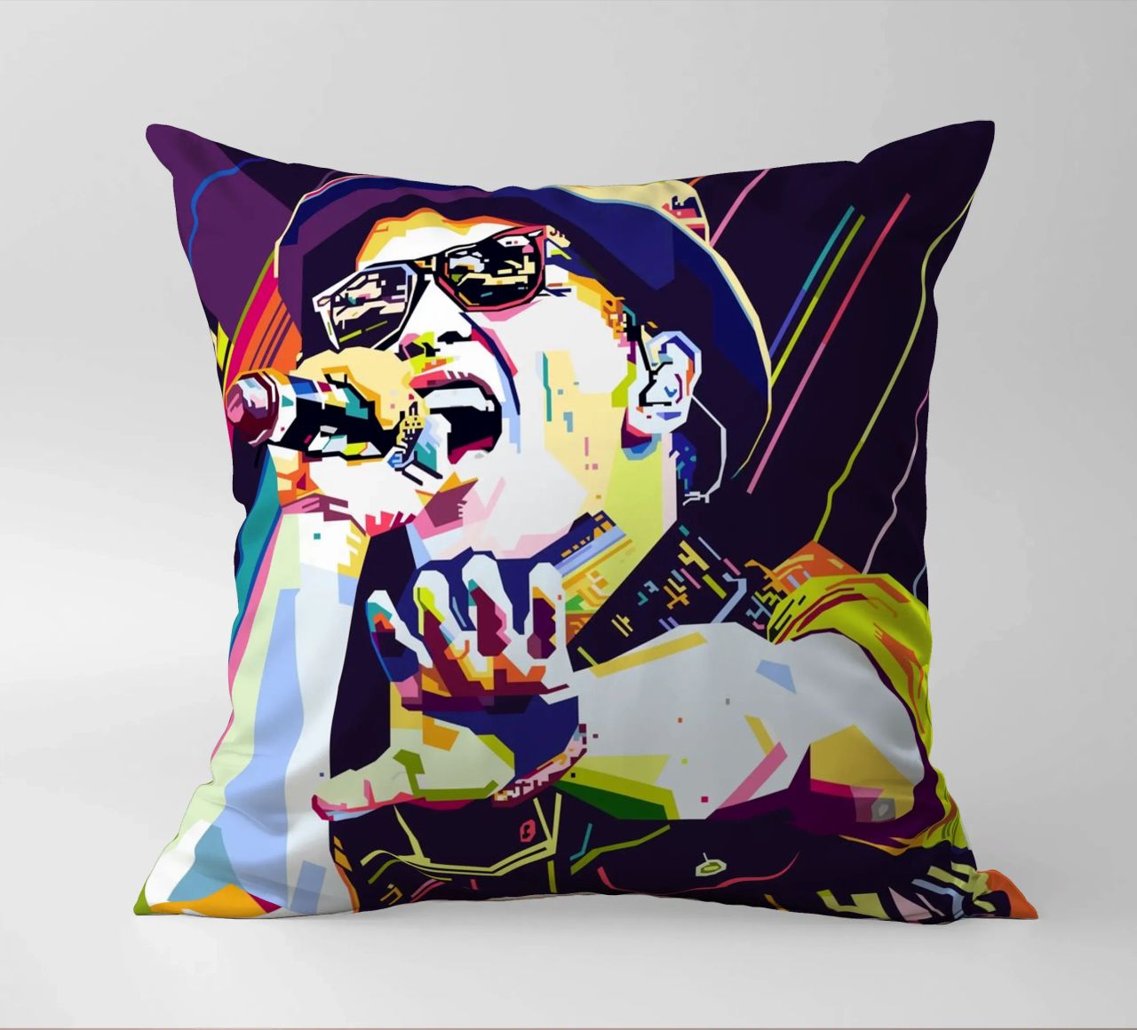Bruno Mars Stile WPAP cuscino da SW Artwork