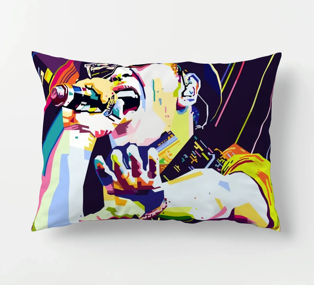 Bruno Mars Style WPAP cojín de SW Artwork