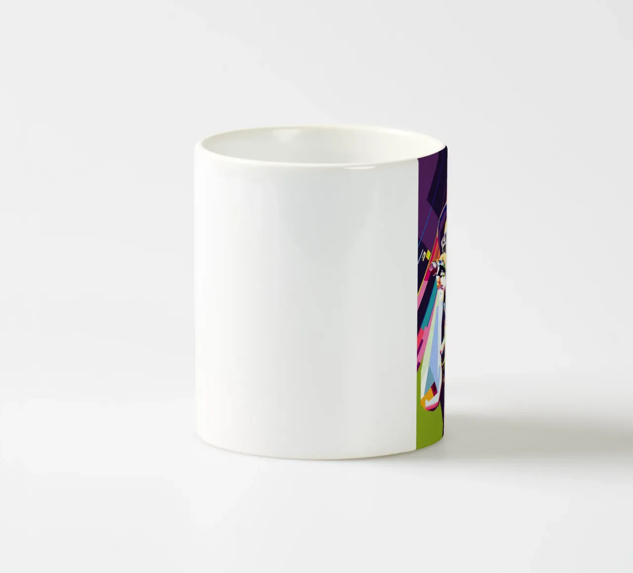Bruno Mars Style WPAP Keramik Tasse von SW Artwork