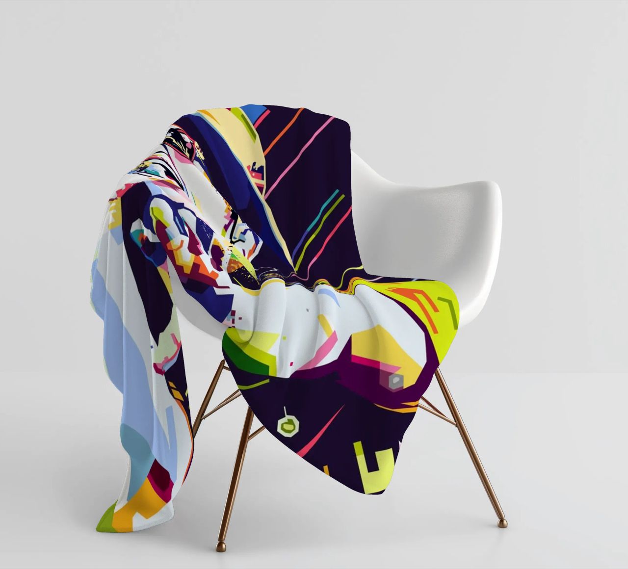 Bruno Mars Stile WPAP coperta in pile da SW Artwork