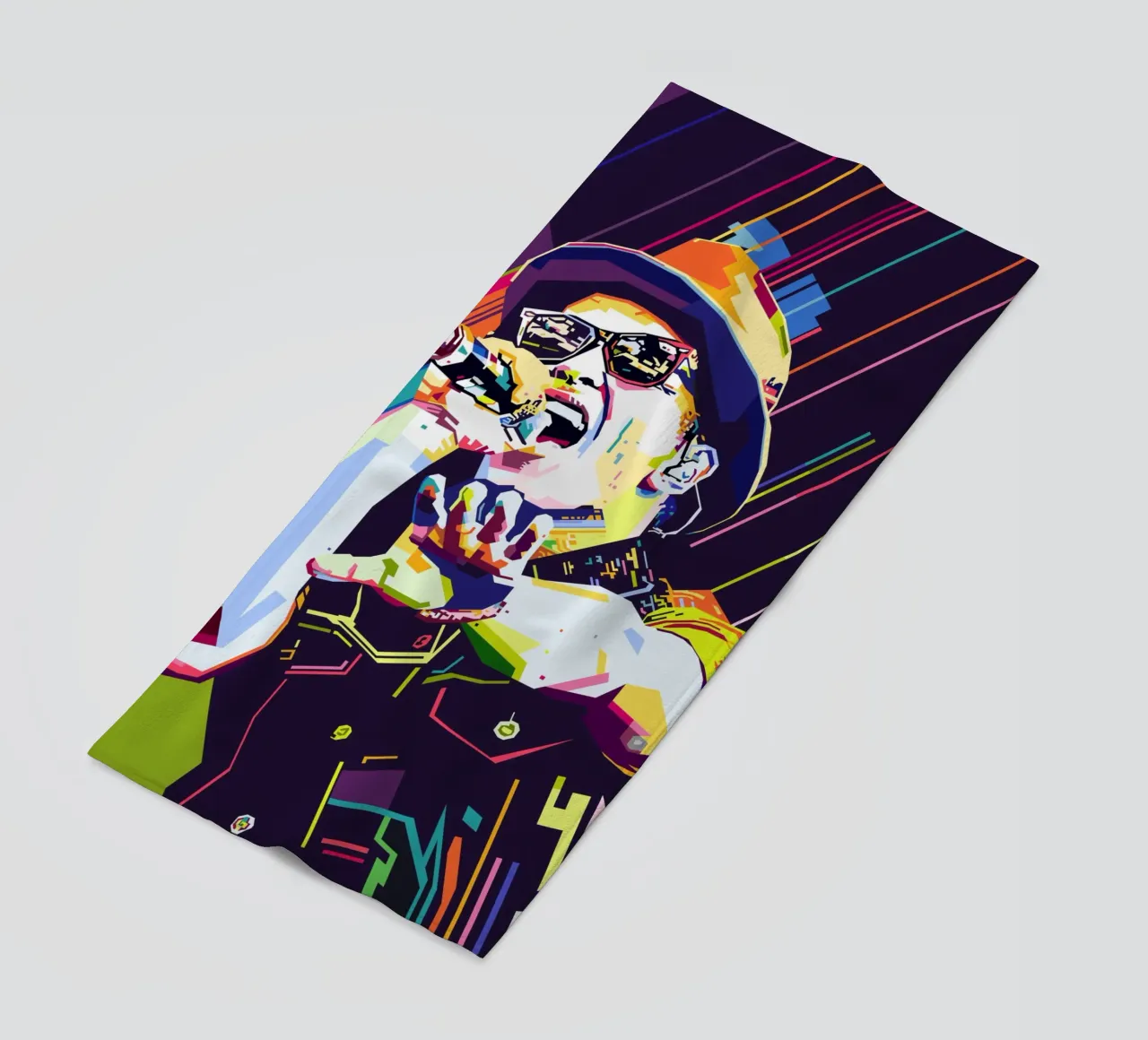 Bruno Mars Stile WPAP telo mare da SW Artwork