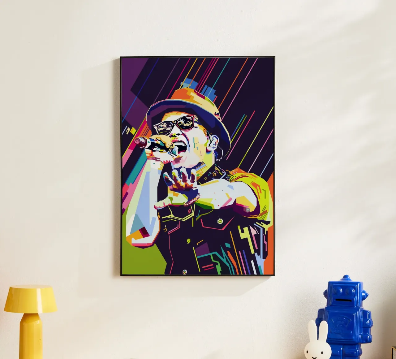 Bruno Mars Stile WPAP pannello forex da SW Artwork