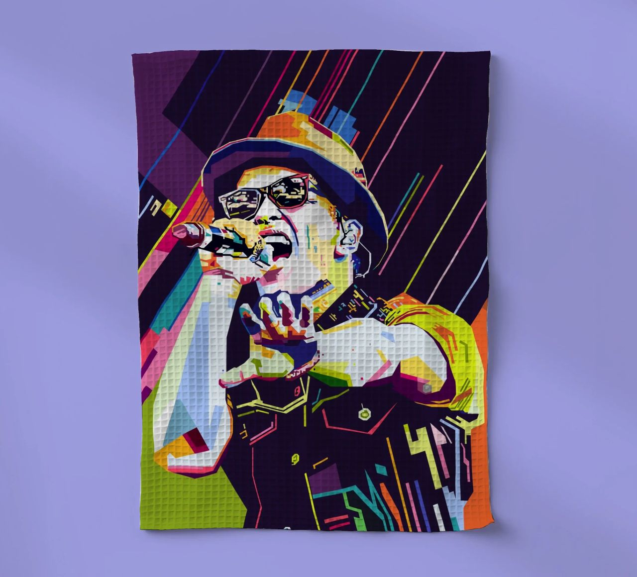 Bruno Mars Stile WPAP canovaccio da cucina da SW Artwork