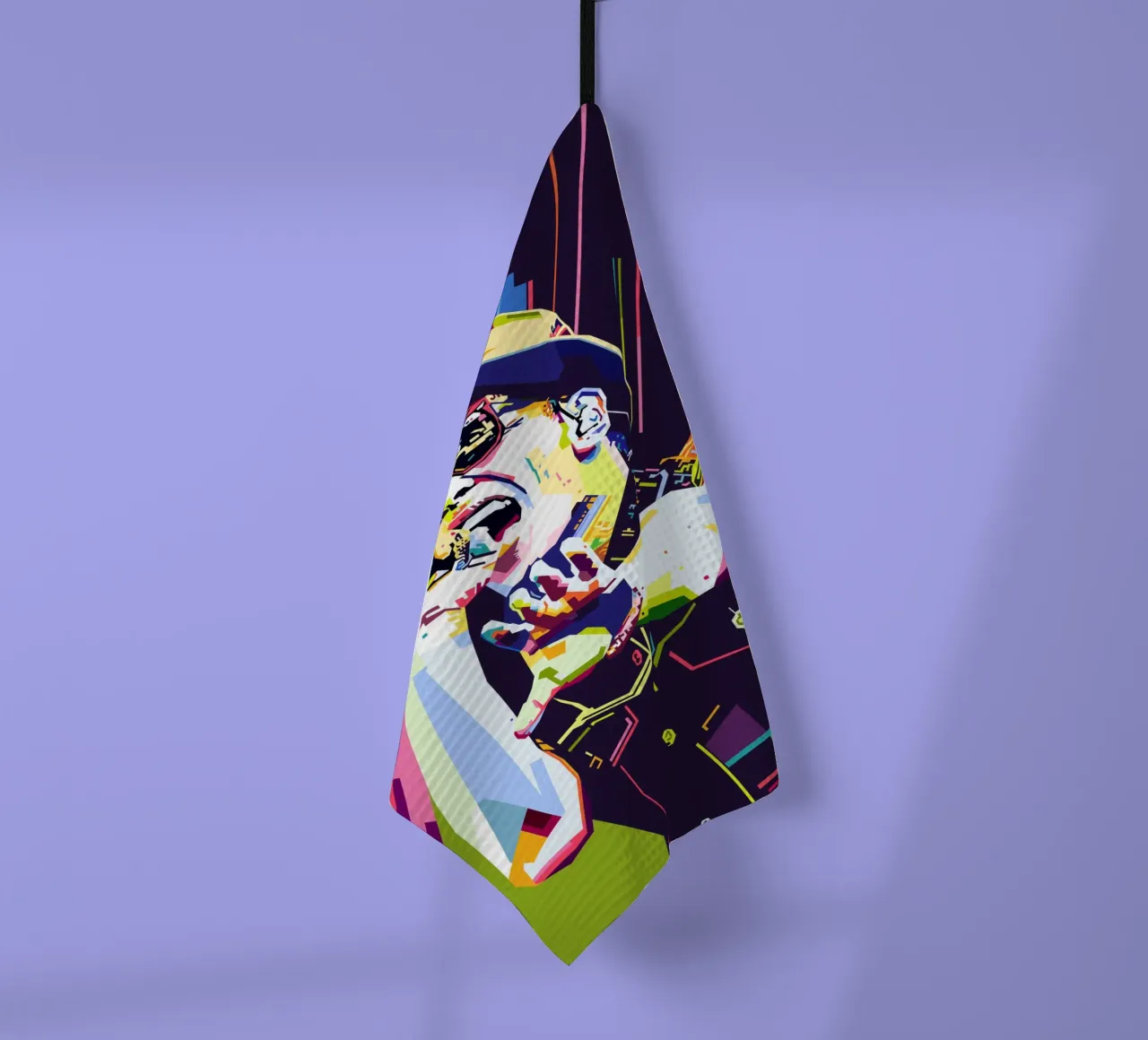 Bruno Mars Style WPAP torchon de SW Artwork