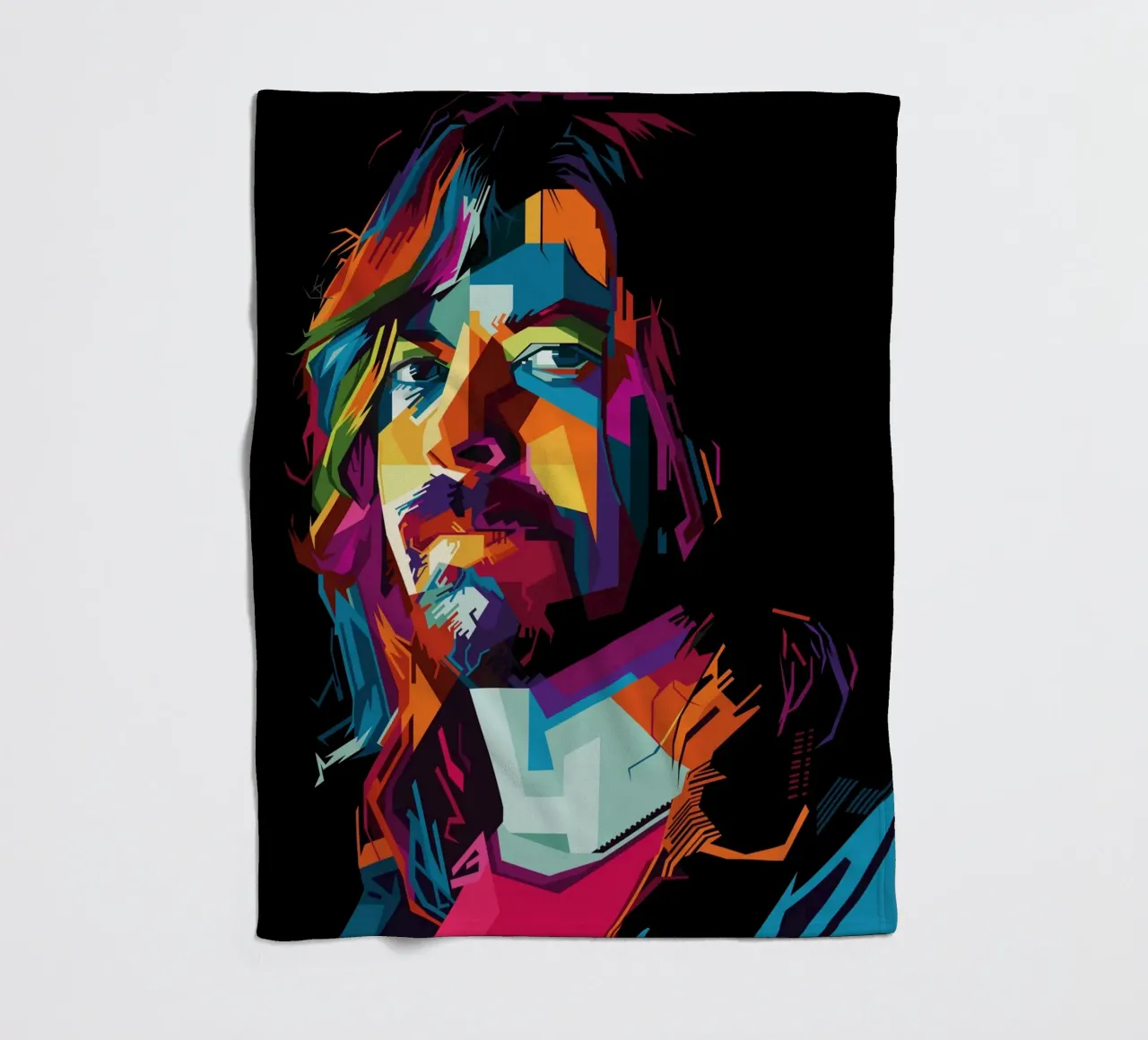 Stile Dave Grohl WPAP coperta in pile da SW Artwork