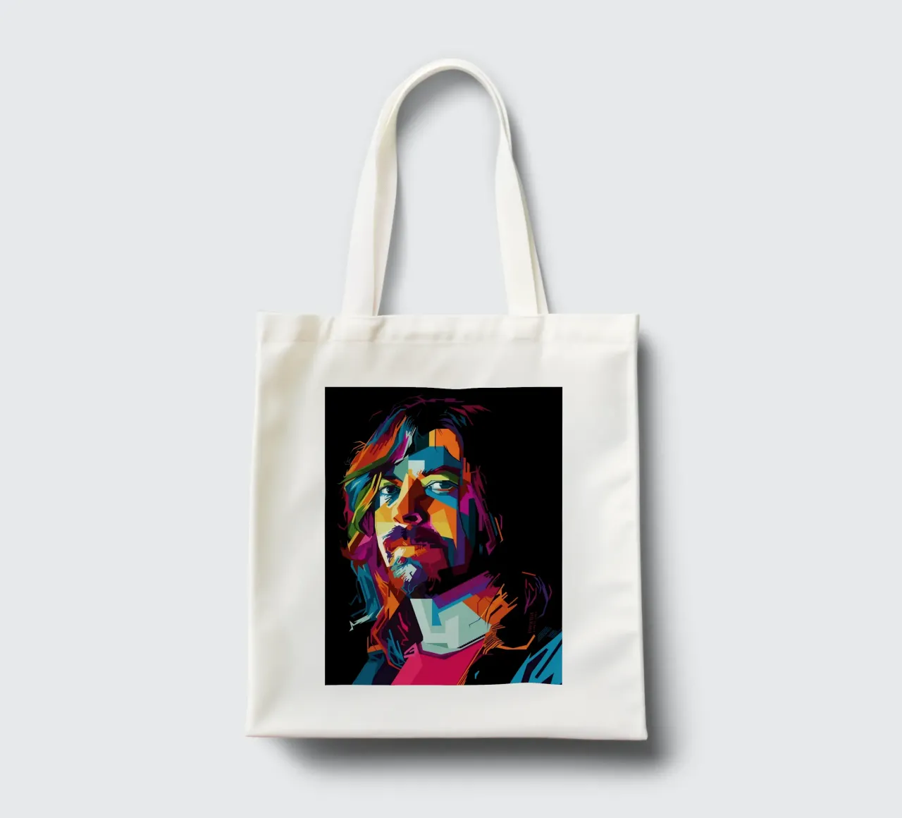 Stile Dave Grohl WPAP borsa in juta da SW Artwork