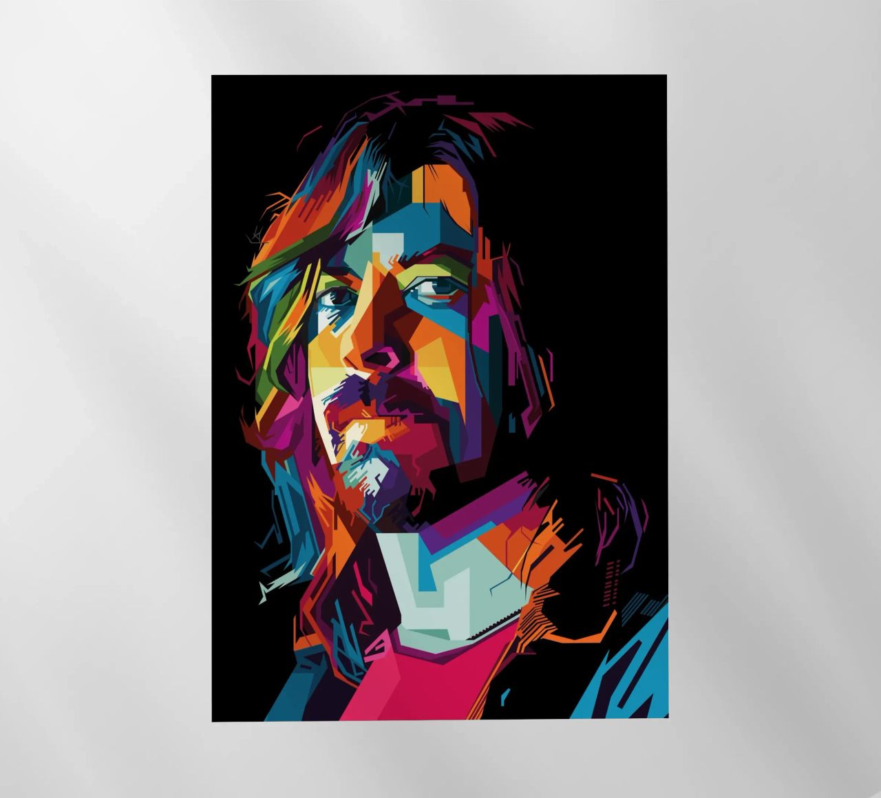 Stile Dave Grohl WPAP pellicola backlit da SW Artwork