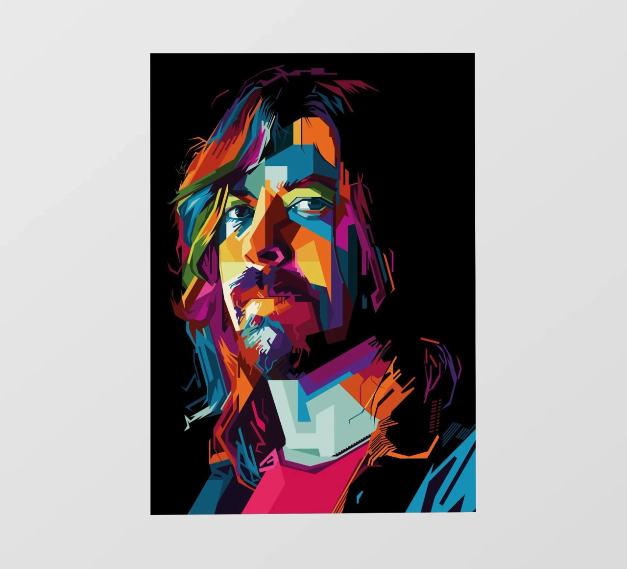 Stile Dave Grohl WPAP telo in pvc da SW Artwork