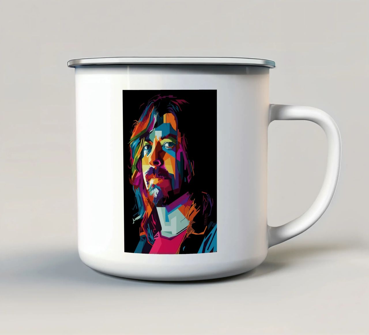 Stile Dave Grohl WPAP tazza in smalto da SW Artwork