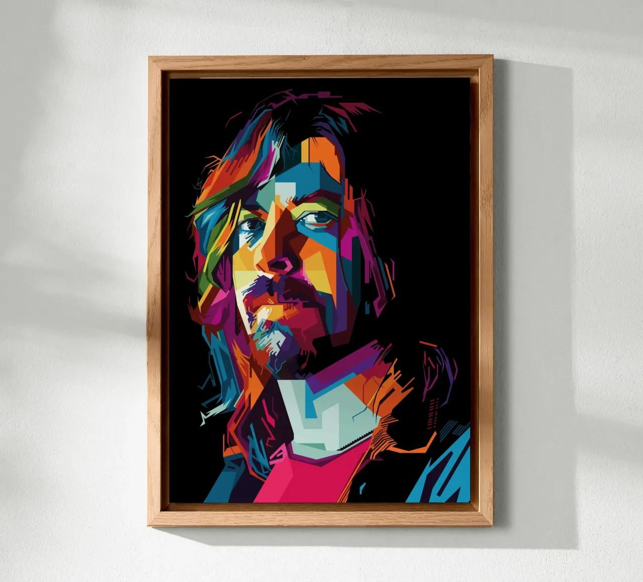 Stile Dave Grohl WPAP alluminio dibond da SW Artwork