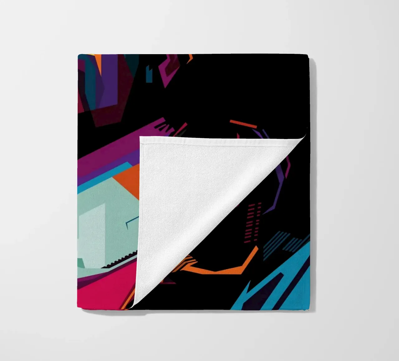 Dave Grohl Style WPAP beach towel by SW Artwork