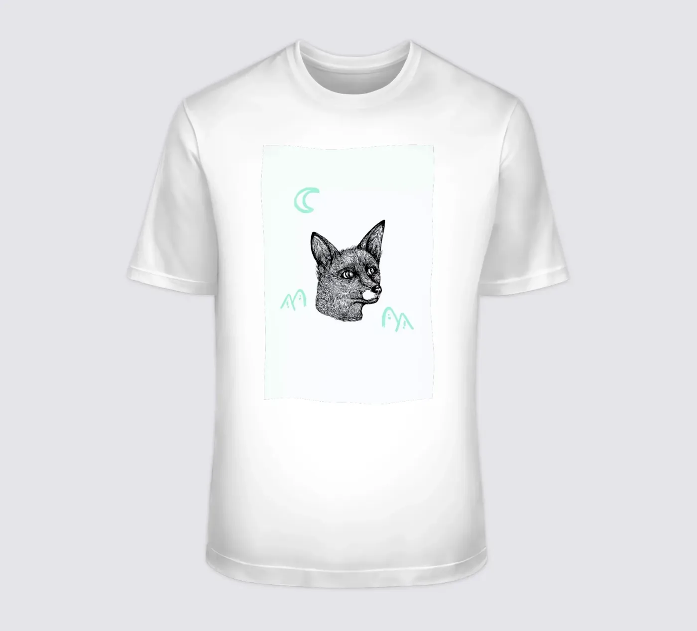 Celestial Fox t-shirt da Daniela Roessler