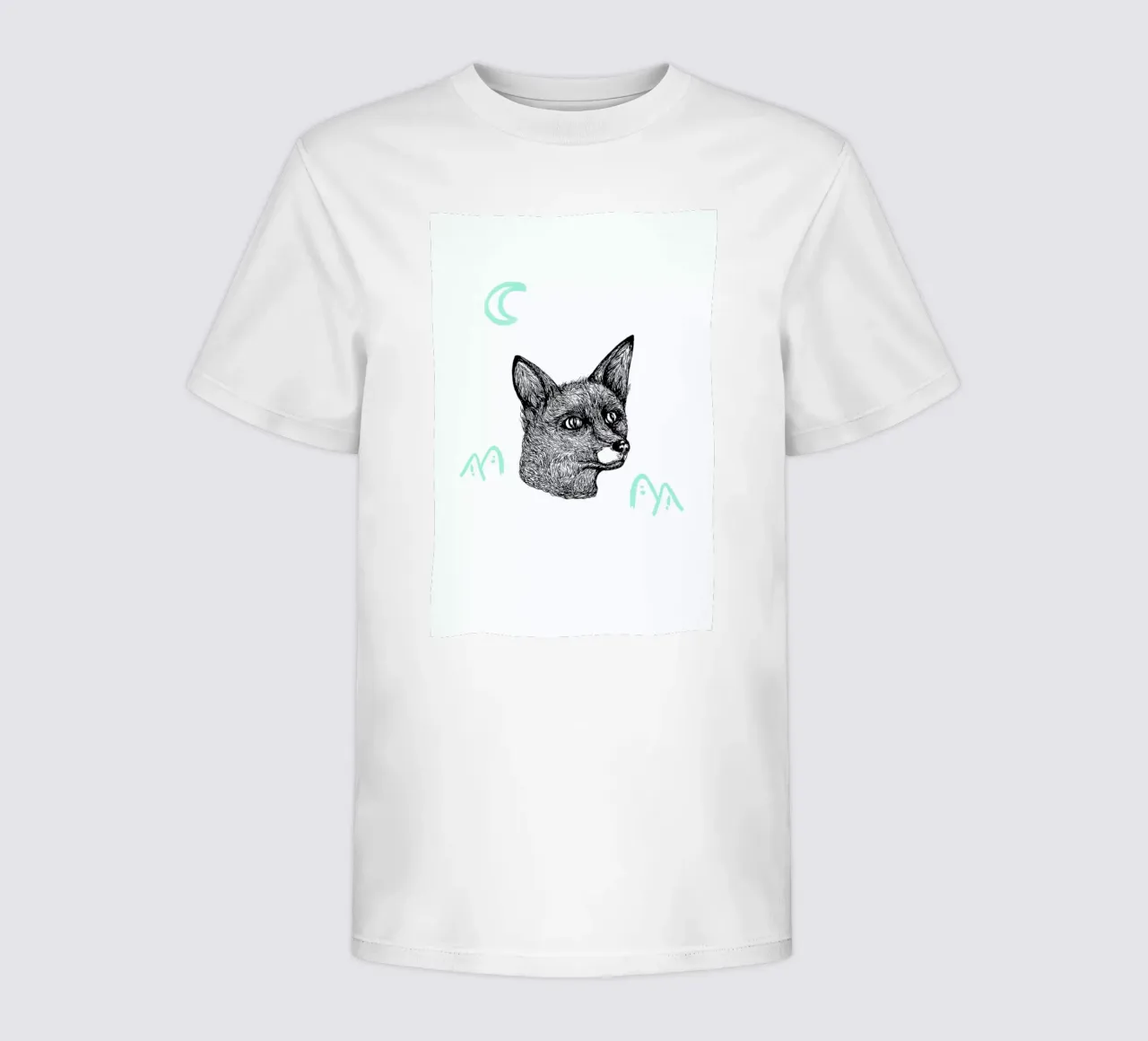 Celestial Fox t-shirt bambini da Daniela Roessler