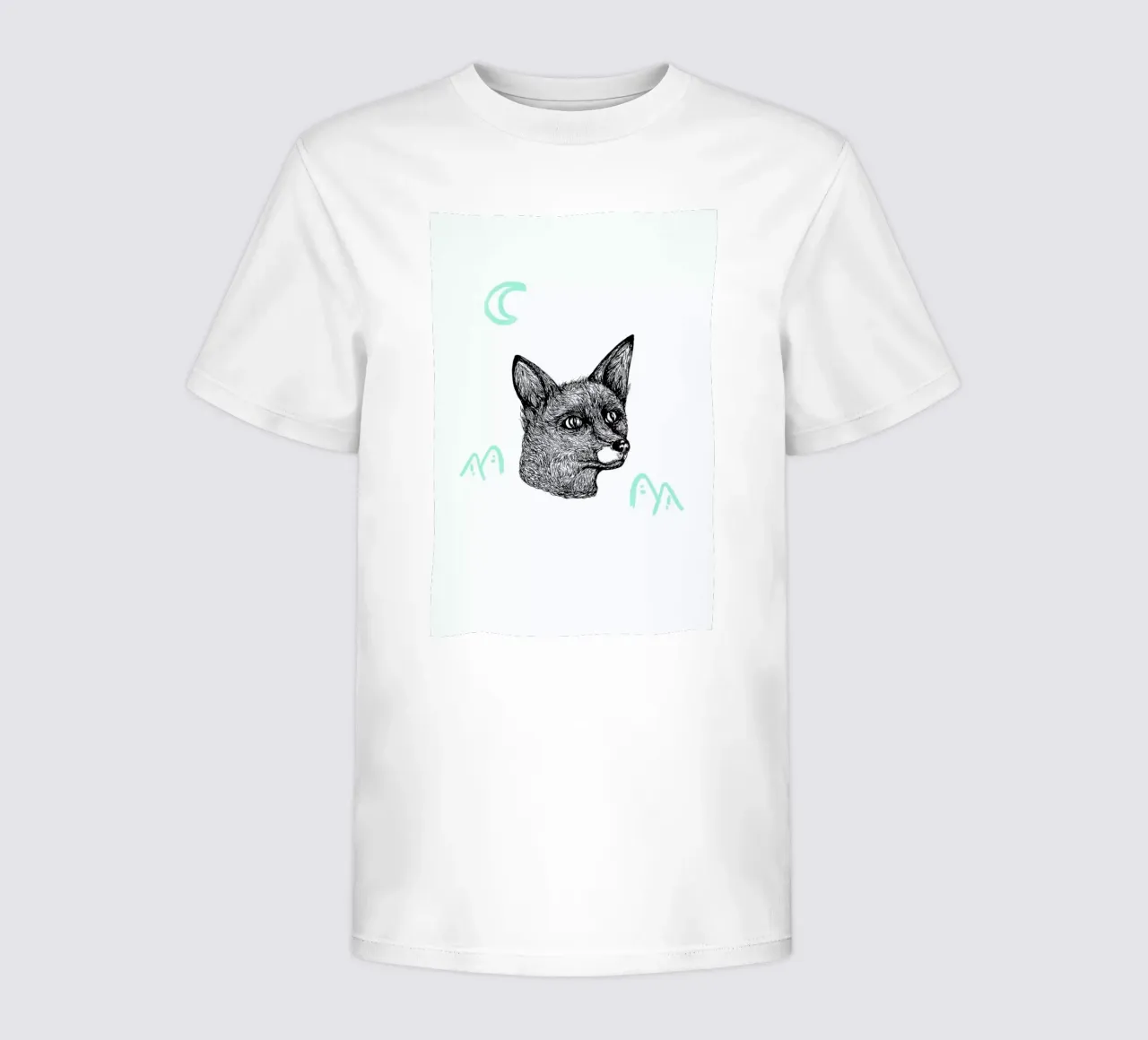 Celestial Fox t-shirt bambini da Daniela Roessler