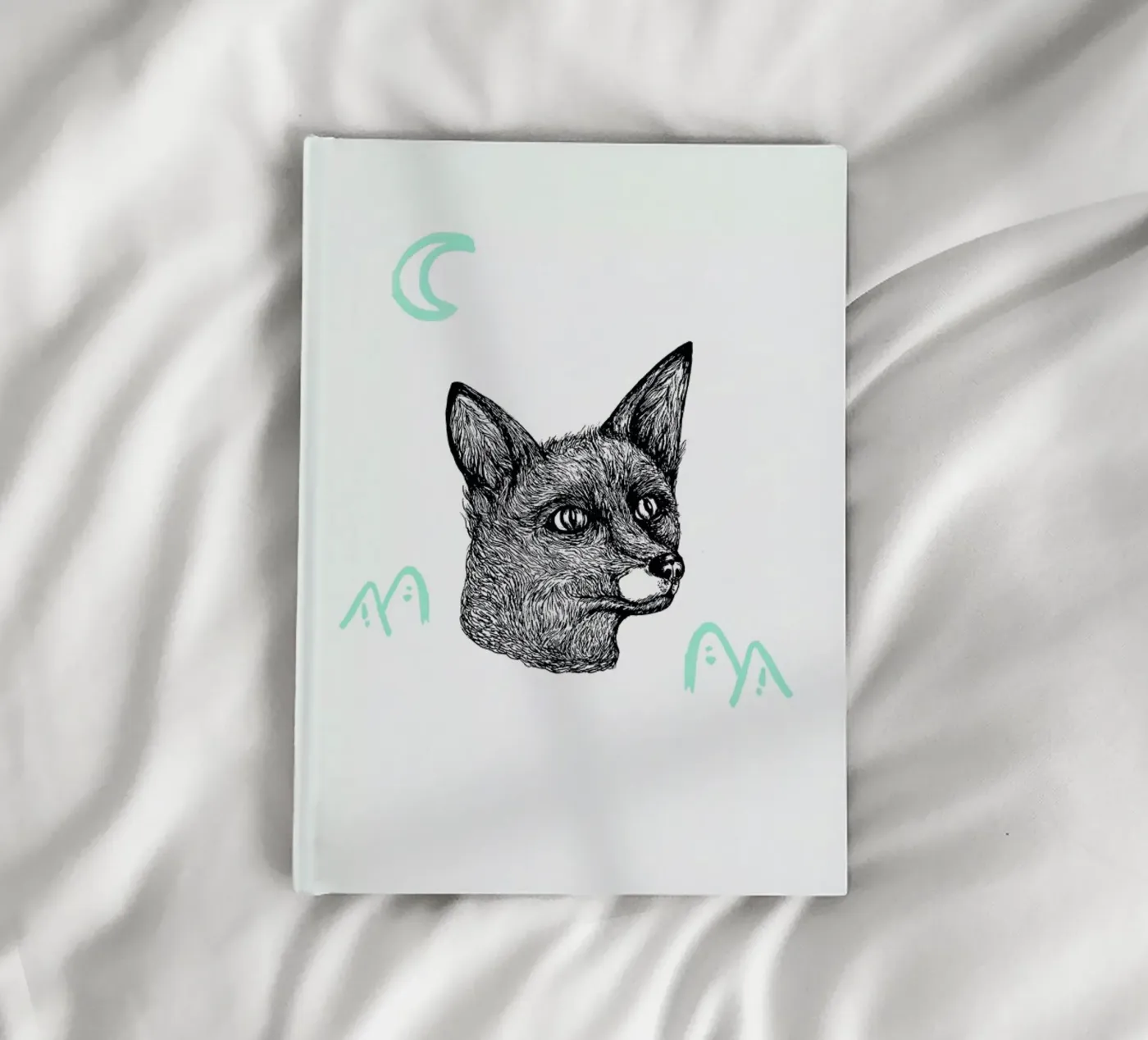 Celestial Fox notebook by Daniela Roessler