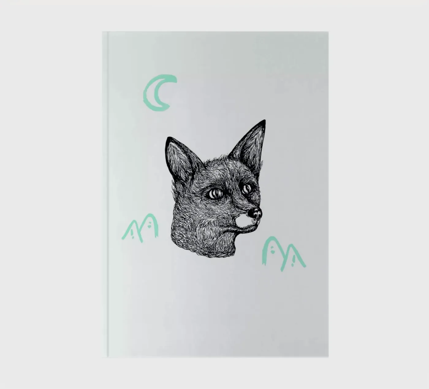 Celestial Fox notebook by Daniela Roessler