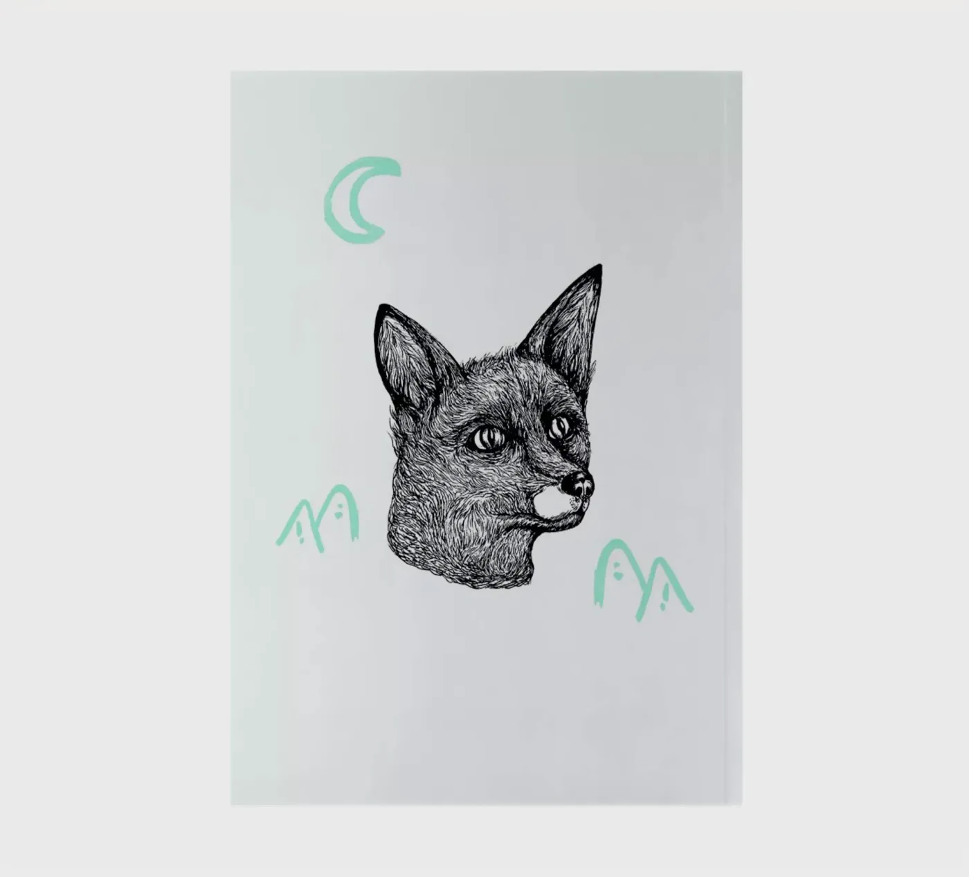 Celestial Fox notebook by Daniela Roessler
